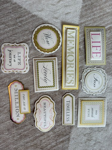 Card making bundle toppers - making,