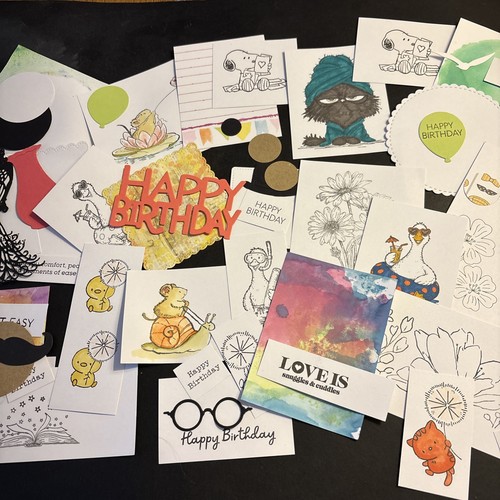 Craft clearout inky - craft,
