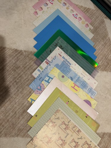 Card making bundle paper - a5, &