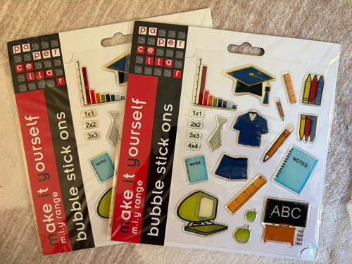 Card making bundle - card, bubble
