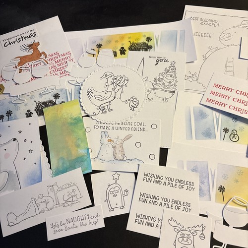Craft clearout inky - craft,
