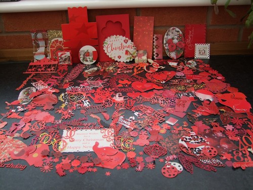 Diecut 250 card - 250+, making