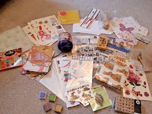Mixed craft room clearout card - mixed,