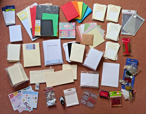 Card making craft bundle - card,