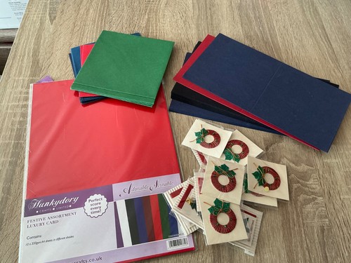 Christmas card making - , clearout